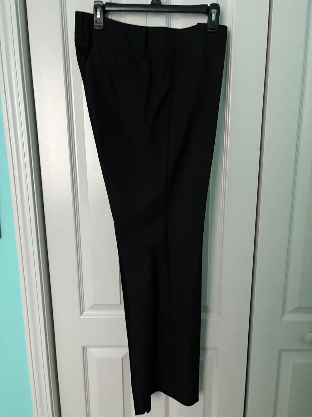 Women’s Ann Taylor Black Dress Trousers. Tailored Straight Leg. Size 10